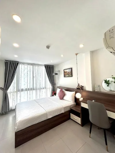 Habitación doble deluxe — Ngân Hà Bouitque Apartment-Hotel
